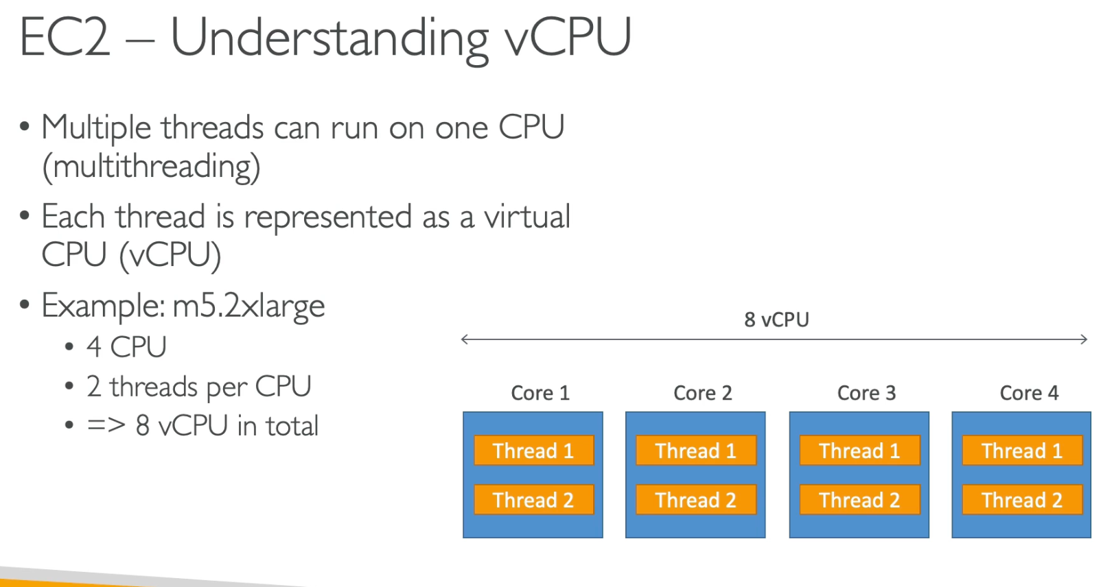 EC2 vCPU